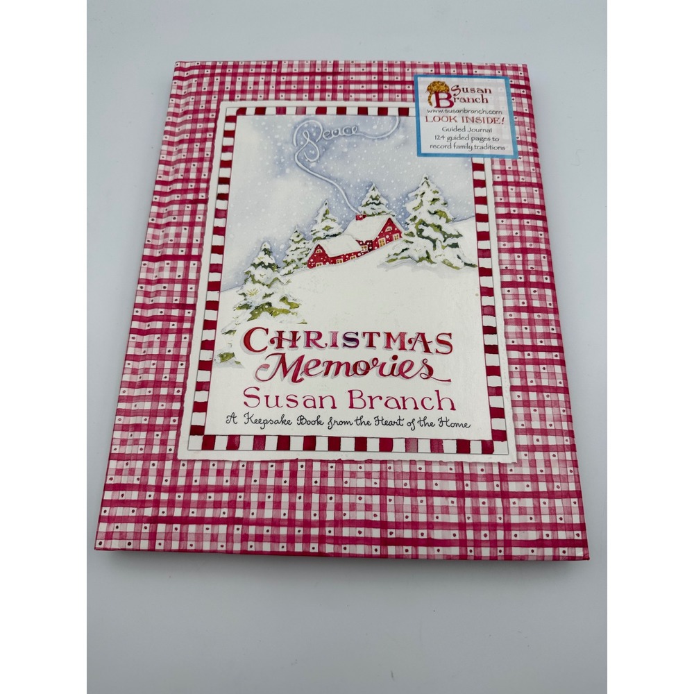 Susan Branch Christmas Memories Guided Journal Keepsake Book Heart of the Home